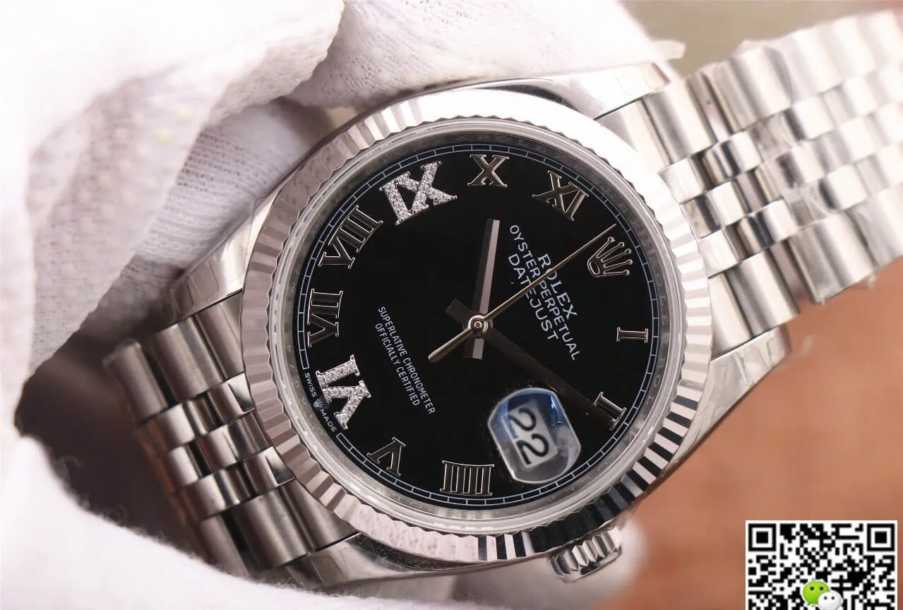Rolex Datejust M126233 36MM EW Factory 1:1 Best Edition Replica Watch Stainless Steel Strap