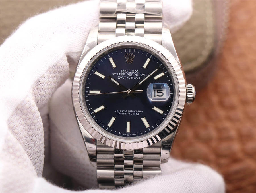 Rolex Datejust M126234-0017 EW Factory 1:1 Best Edition Replica Watch Stainless Steel Strap