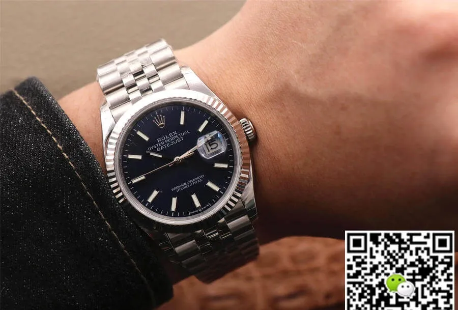 Rolex Datejust M126234-0017 EW Factory 1:1 Best Edition Replica Watch Stainless Steel Strap