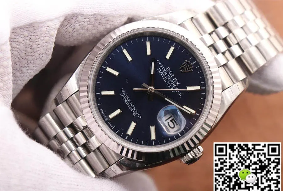 Rolex Datejust M126234-0017 EW Factory 1:1 Best Edition Replica Watch Stainless Steel Strap