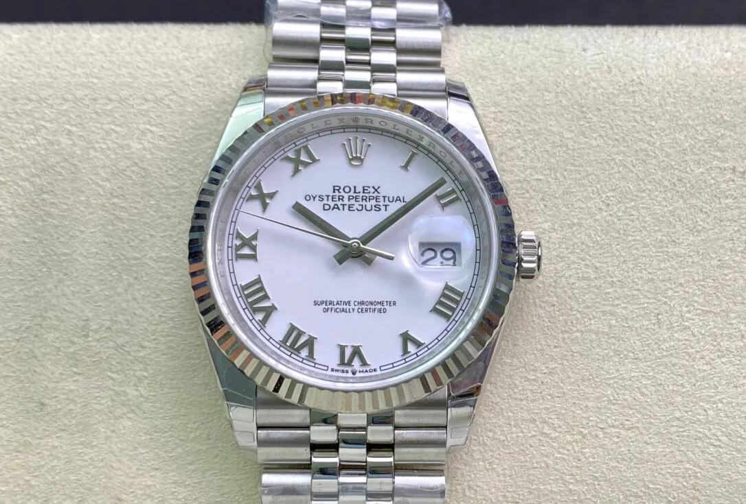 Rolex Datejust M126234-0025 EW Factory 1:1 Best Edition Replica Watch Stainless Steel Strap