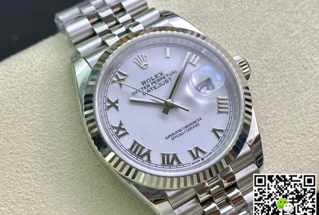 Rolex Datejust M126234-0025 EW Factory 1:1 Best Edition Replica Watch Stainless Steel Strap