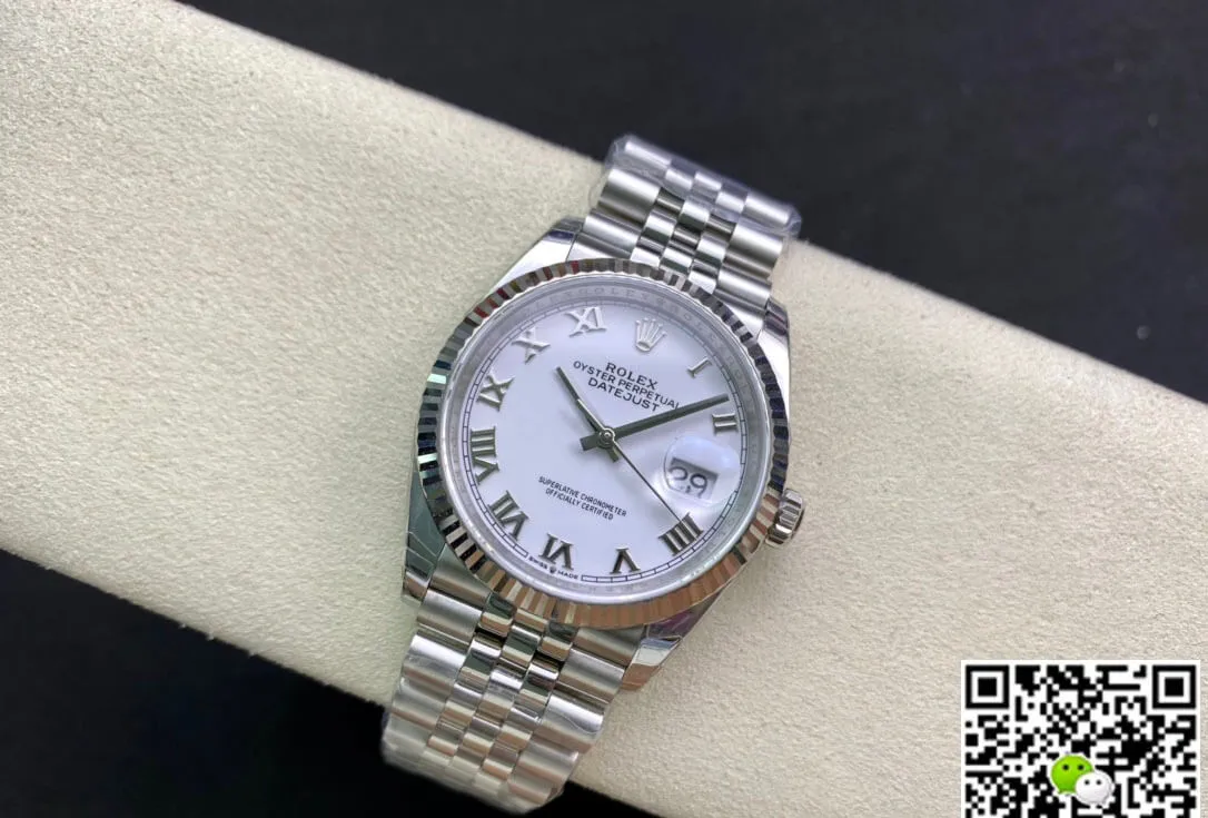 Rolex Datejust M126234-0025 EW Factory 1:1 Best Edition Replica Watch Stainless Steel Strap