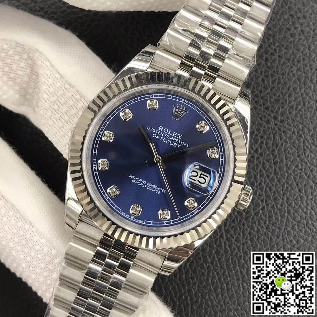 Rolex Datejust M126234-0037 EW Factory 1:1 Best Edition Replica Watch Stainless Steel Strap