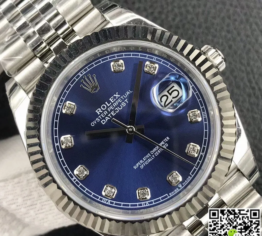 Rolex Datejust M126234-0037 EW Factory 1:1 Best Edition Replica Watch Stainless Steel Strap
