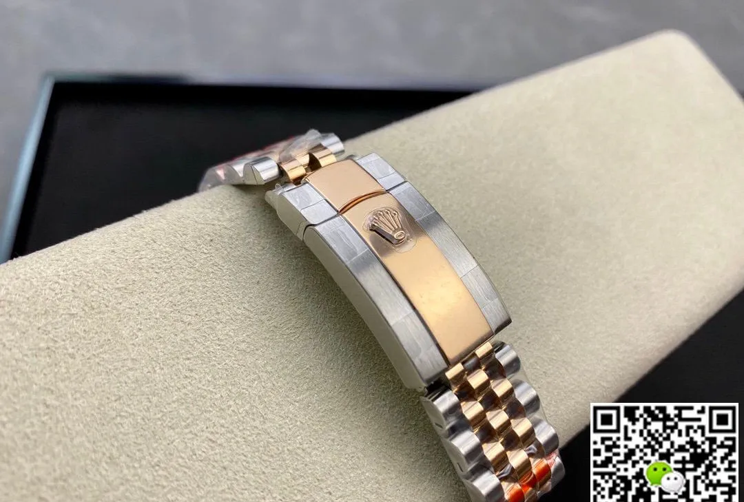Rolex Datejust M126281RBR-0013 BP Factory 1:1 Best Edition Replica Watch Brown Diamond Dial