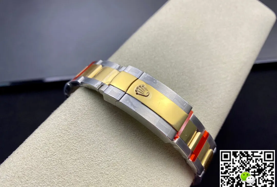 Rolex Datejust M126283RBR-0018 EW Factory 1:1 Best Edition Replica Watch Gold Diamond Bezel