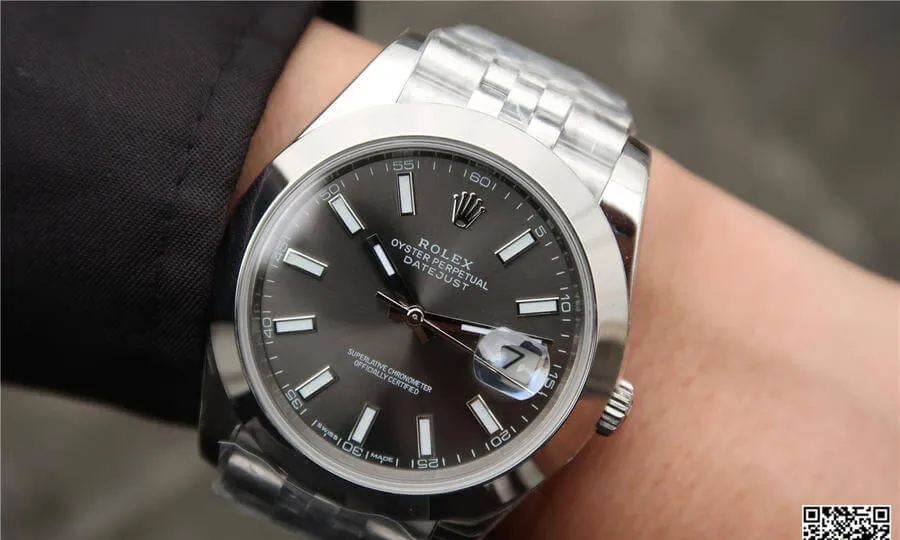Rolex Datejust M126300-0008 EW Factory 1:1 Best Edition Replica Watch Stainless Steel Strap