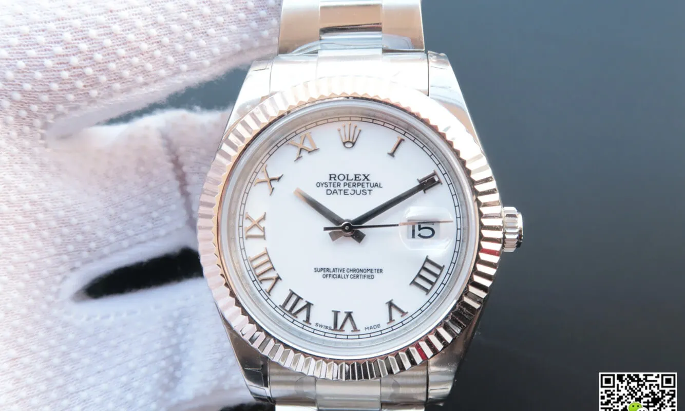 Rolex Datejust M126334-0023 EW Factory 1:1 Best Edition Replica Watch Stainless Steel Strap