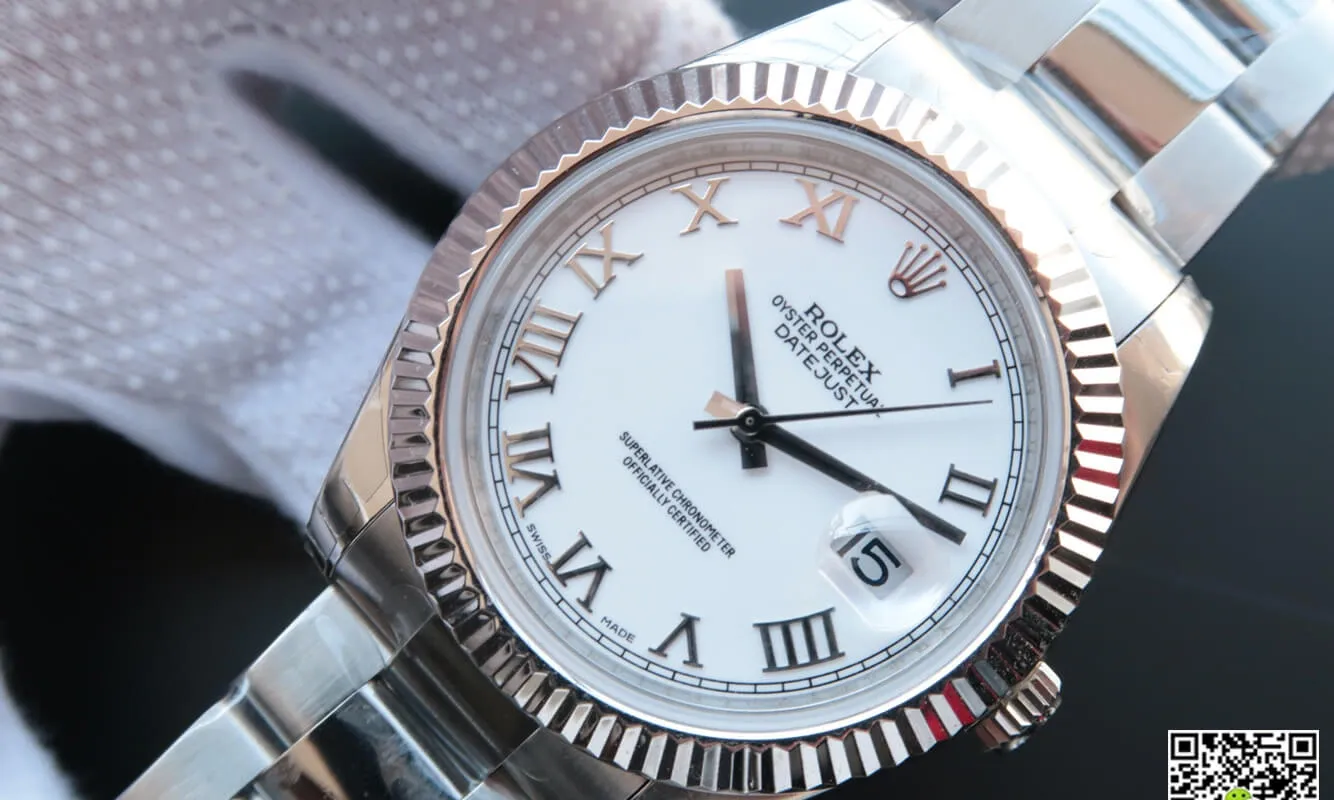 Rolex Datejust M126334-0023 EW Factory 1:1 Best Edition Replica Watch Stainless Steel Strap
