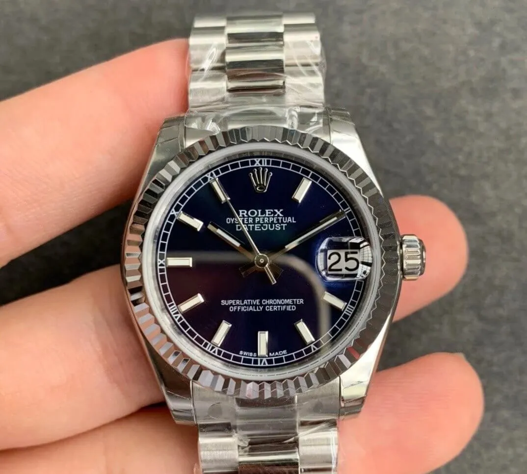 Rolex Datejust M178274-0038 GS Factory 1:1 Best Edition Replica Watch Stainless Steel Strap