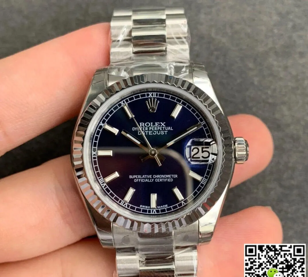 Rolex Datejust M178274-0038 GS Factory 1:1 Best Edition Replica Watch Stainless Steel Strap