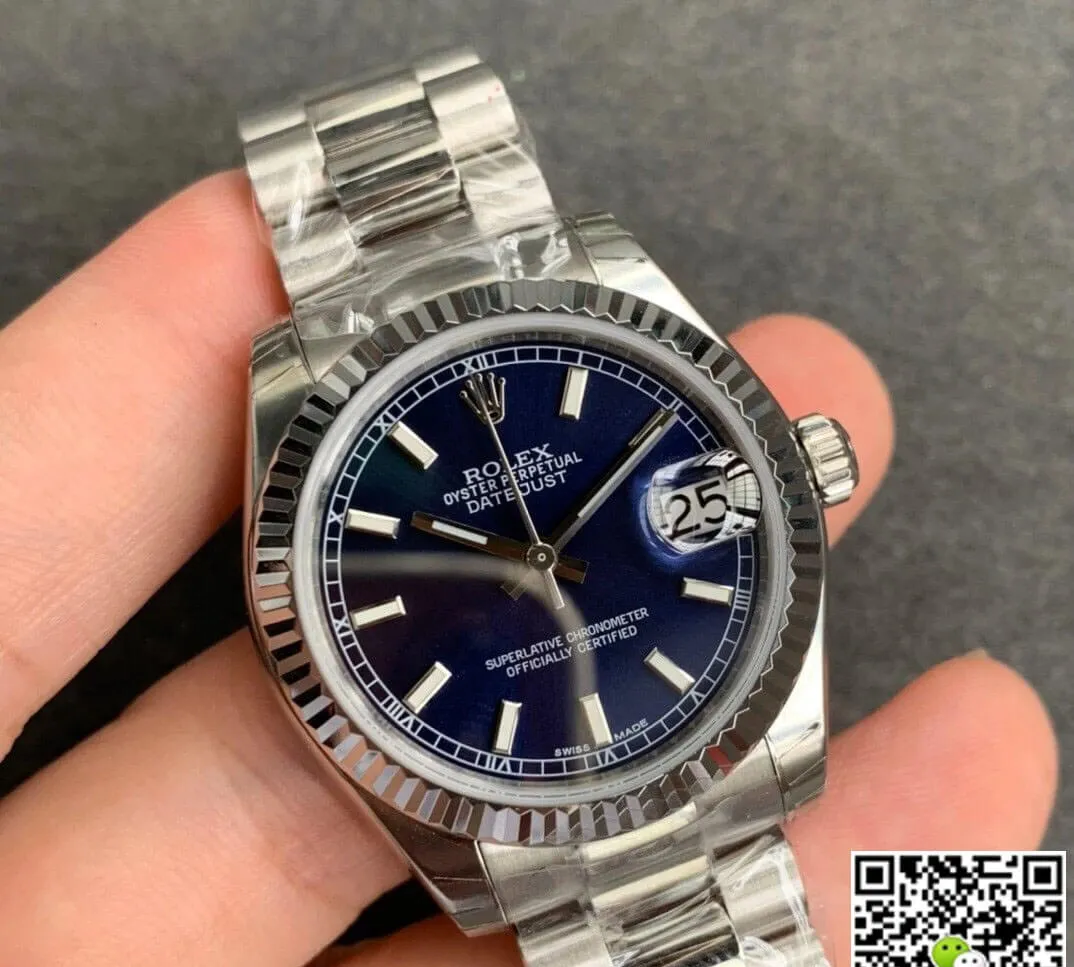 Rolex Datejust M178274-0038 GS Factory 1:1 Best Edition Replica Watch Stainless Steel Strap