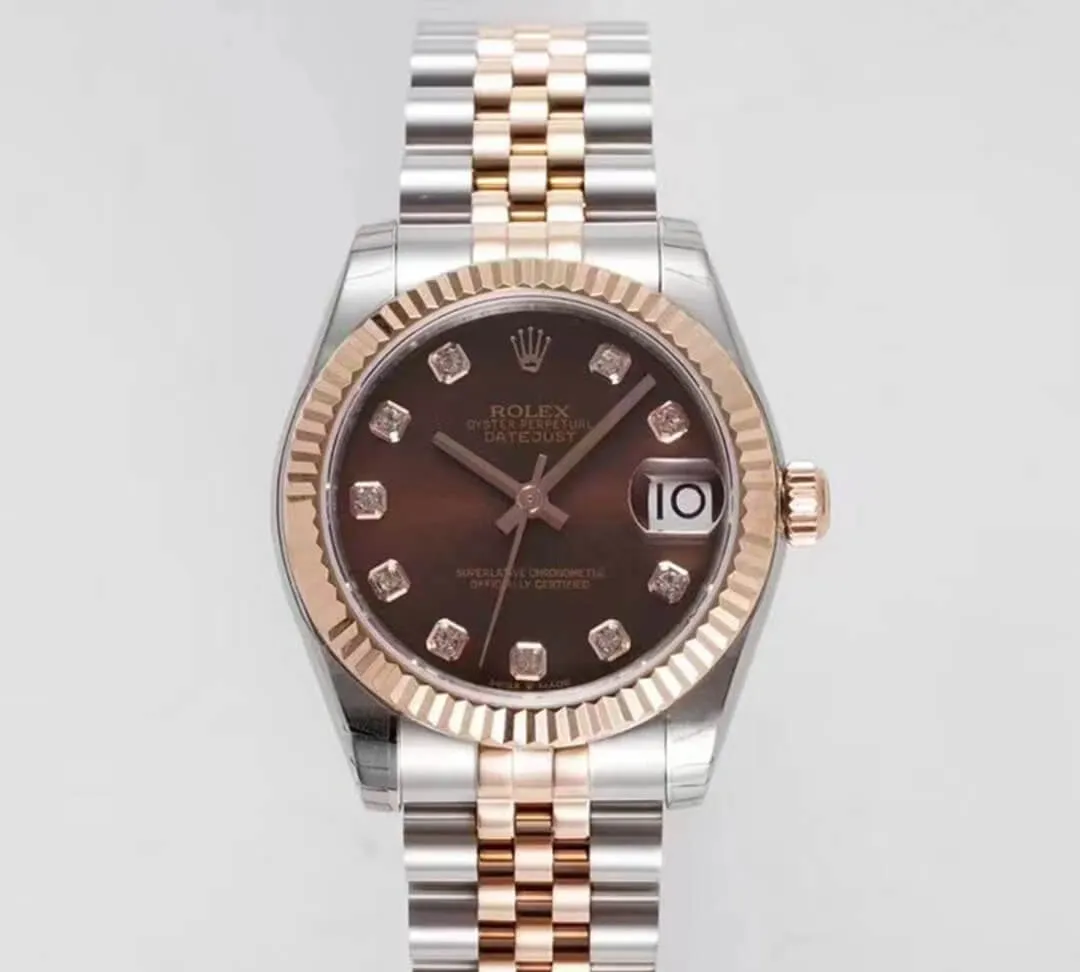 Rolex Datejust m278271-0028 GS Factory 1:1 Best Edition Replica Watch Brown Dial Swiss NH05