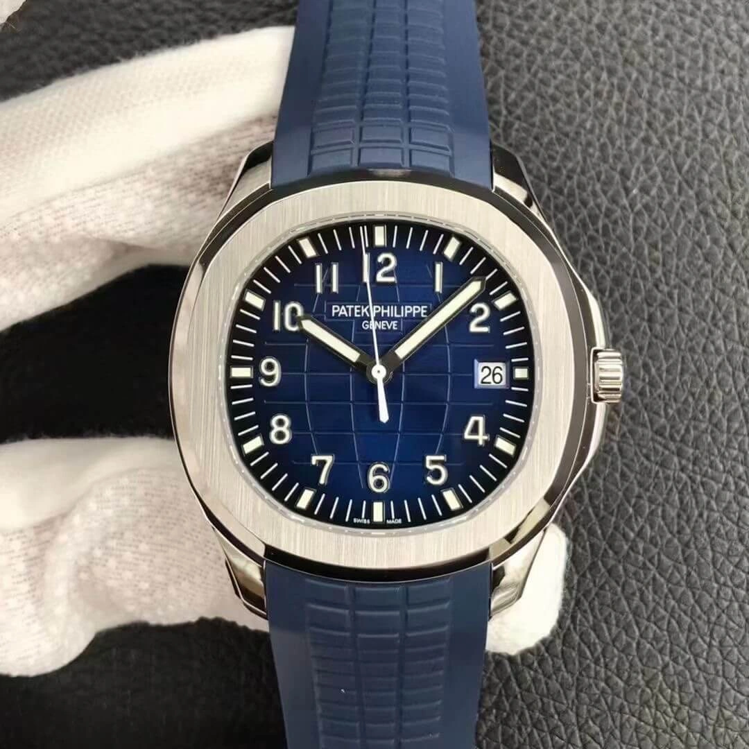 Patek Philippe Aquanaut 5168G-001 3K Factory 1:1 Best Edition Replica Watch Blue Dial