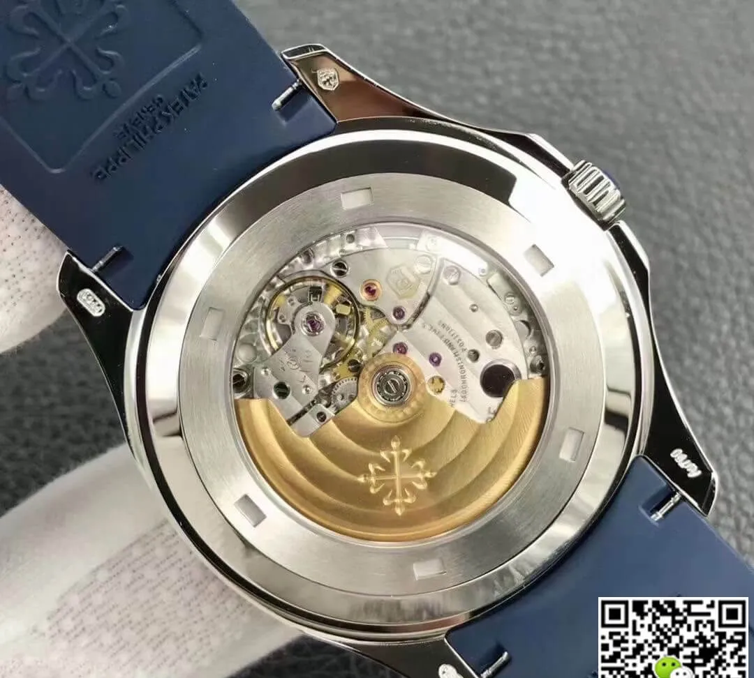 Patek Philippe Aquanaut 5168G-001 3K Factory 1:1 Best Edition Replica Watch Blue Dial