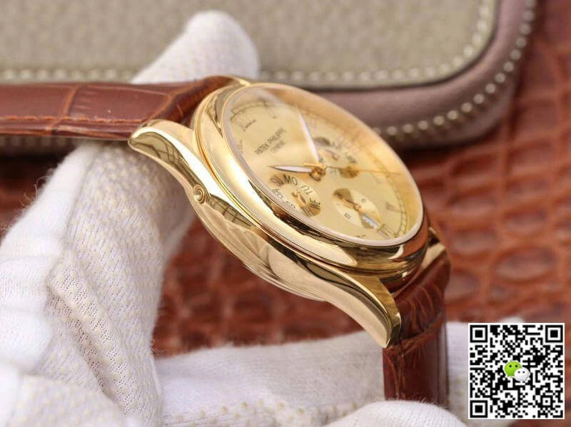 Patek Philippe Complications 1:1 Best Edition Replica Watch Swiss ETA315SQA Gold Dial