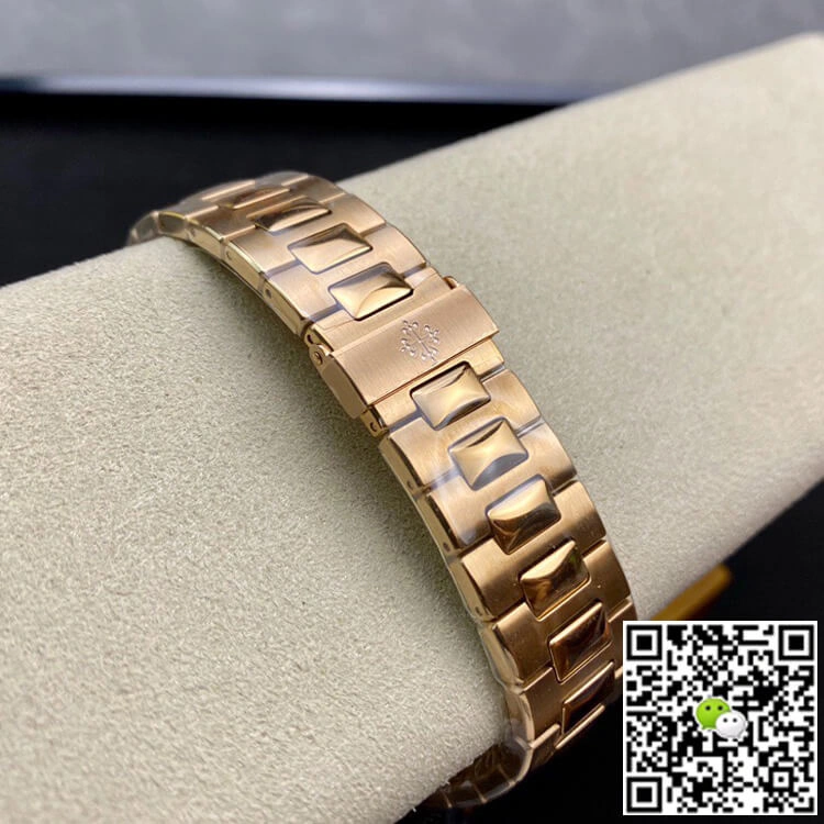 Patek Philippe Nautilus PPF Factory 1:1 Best Edition Replica Watch Gold Diamond Bezel
