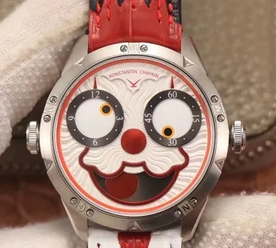 Konstantin Chaykin Clown V2 TW Factory 1:1 Best Edition Replica Watch White Dial Swiss NH35A 24J