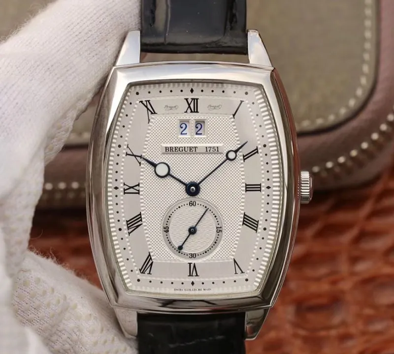 Breguet Heritage Big Date 5480BB 12 996 Mechanical Watches 1:1 Best Edition Replica Watch Swiss ETA516GG 316L stainless steel case