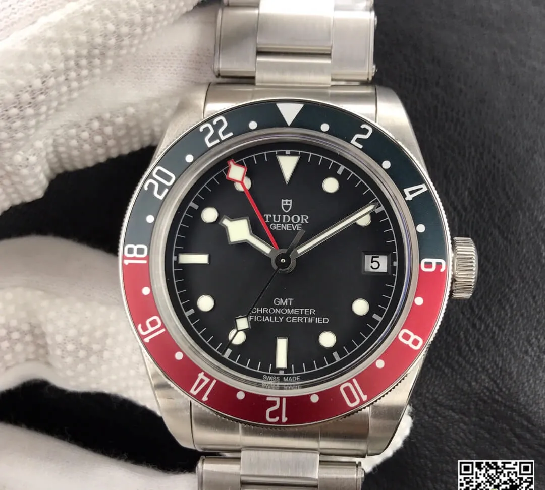 Tudor Heritage Black Bay M79830RB ZF Factory 1:1 Best Edition Replica Watch Stainless Steel Strap