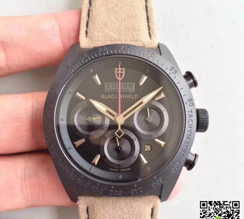 Tudor Fastrider Black Shield M42000CN-0016 ZF Factory 1:1 Best Edition Replica Watch Swiss ETA7753