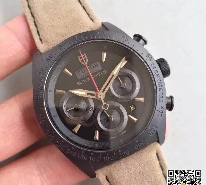 Tudor Fastrider Black Shield M42000CN-0016 ZF Factory 1:1 Best Edition Replica Watch Swiss ETA7753