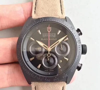 Tudor Fastrider Black Shield M42000CN-0016 ZF Factory 1:1 Best Edition Replica Watch Swiss ETA7753