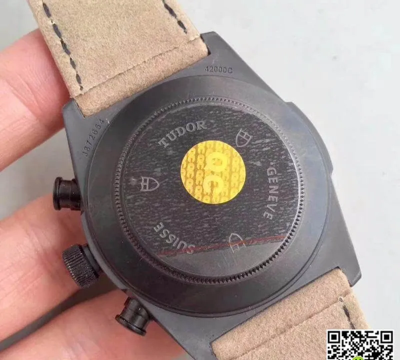 Tudor Fastrider Black Shield M42000CN-0016 ZF Factory 1:1 Best Edition Replica Watch Swiss ETA7753