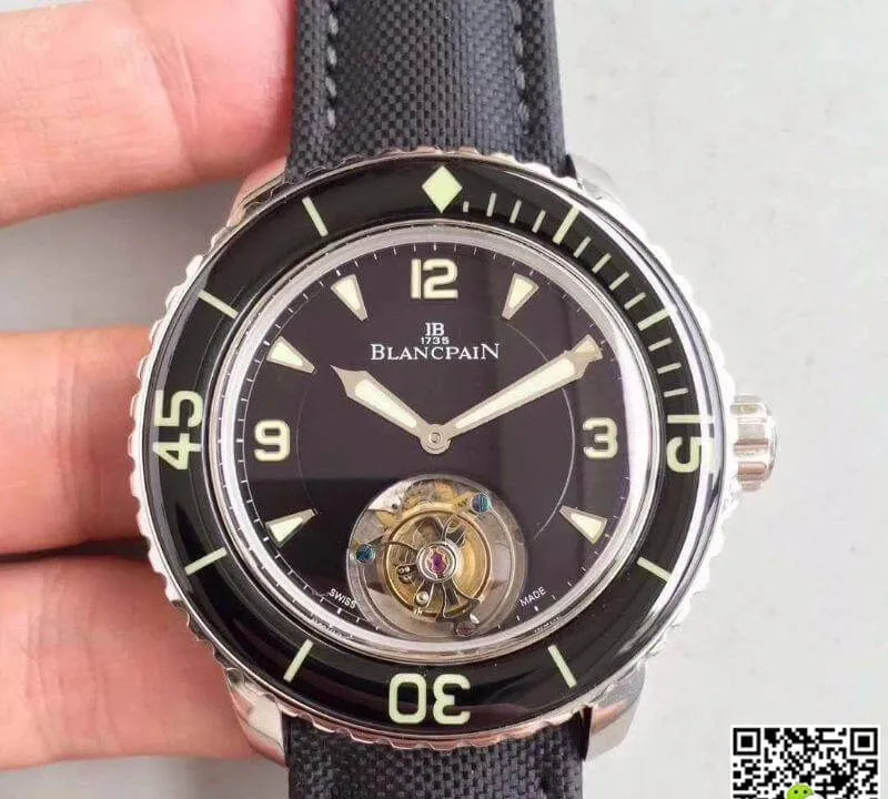 Blancpain Fifty Fathoms Tourbillon 1:1 Best Edition Replica Watch Swiss Tourbillon