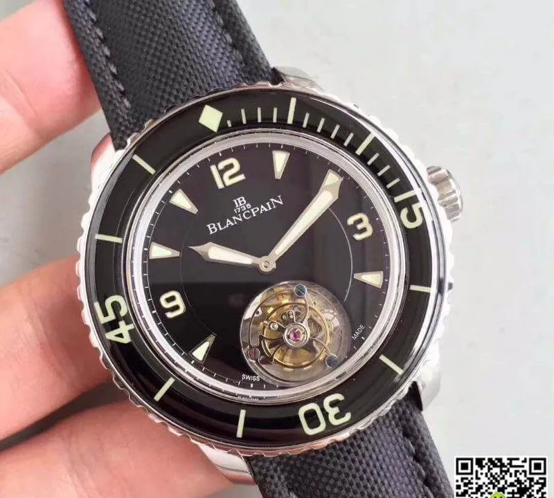 Blancpain Fifty Fathoms Tourbillon 1:1 Best Edition Replica Watch Swiss Tourbillon