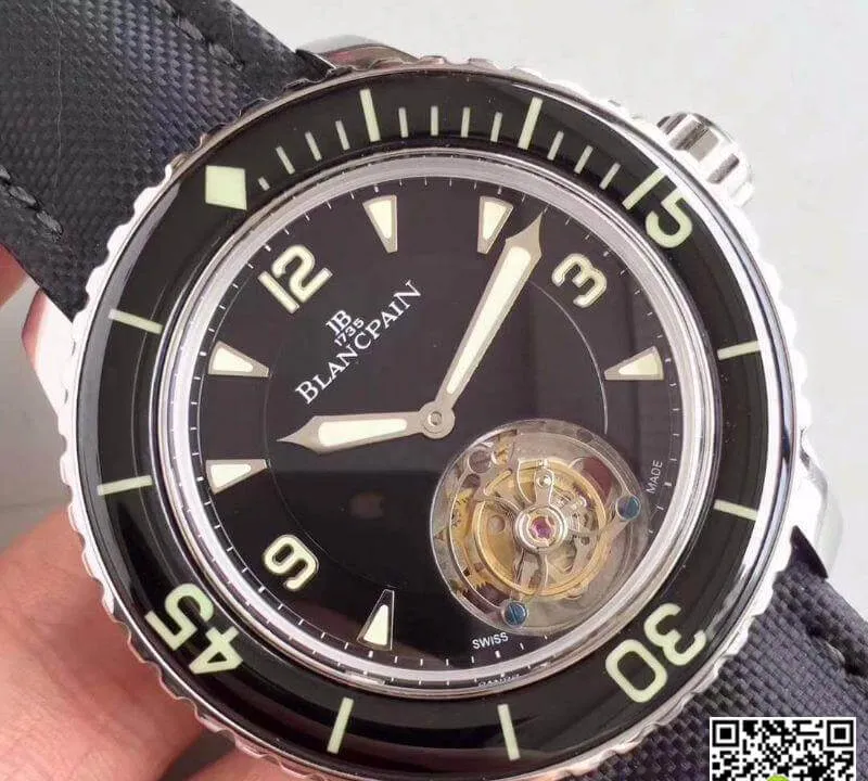 Blancpain Fifty Fathoms Tourbillon 1:1 Best Edition Replica Watch Swiss Tourbillon