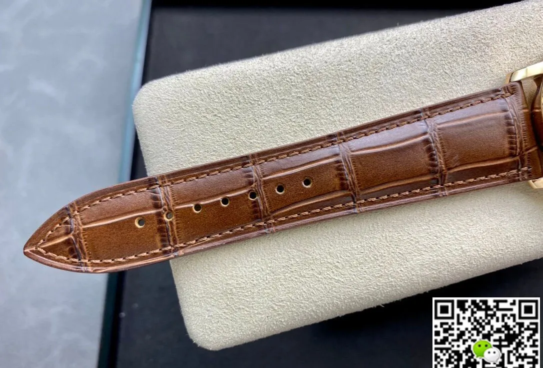 Blancpain Villeret 6654 OM Factory 1:1 Best Edition Replica Watch V3 Leather Strap