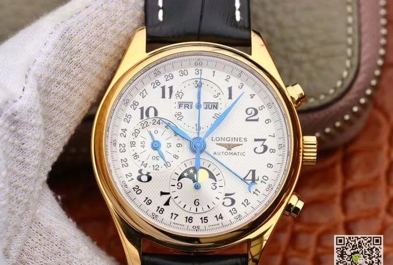 Longines Conquest Classic L27735787 GS Factory 1:1 Best Edition Replica Watch Swiss ETA7751 18K Gold
