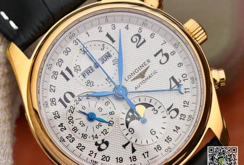 Longines Conquest Classic L27735787 GS Factory 1:1 Best Edition Replica Watch Swiss ETA7751 18K Gold