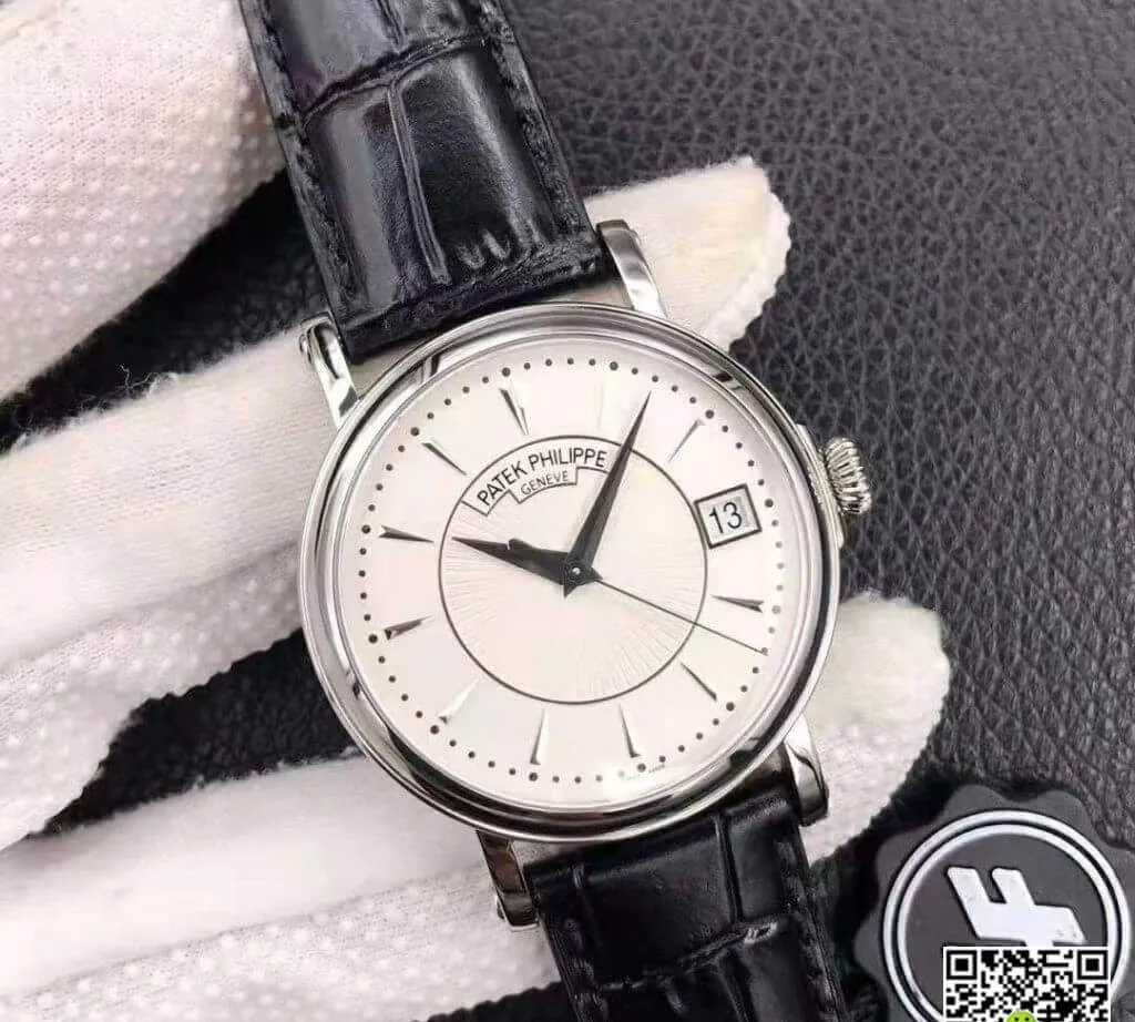 Patek Philippe Calatrava 5153G-010 ZF Factory 1:1 Best Edition Replica Watch Stainless Steel Bezel