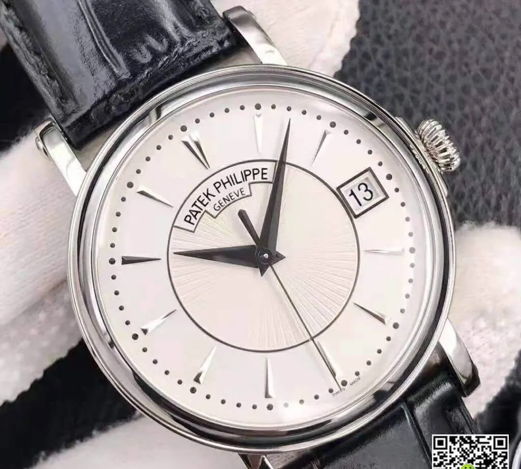Patek Philippe Calatrava 5153G-010 ZF Factory 1:1 Best Edition Replica Watch Stainless Steel Bezel
