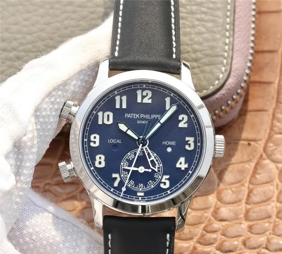 Patek Philippe Calatrava 5524G-001 GR Factory 1:1 Best Edition Replica Watch Stainless Steel Bezel