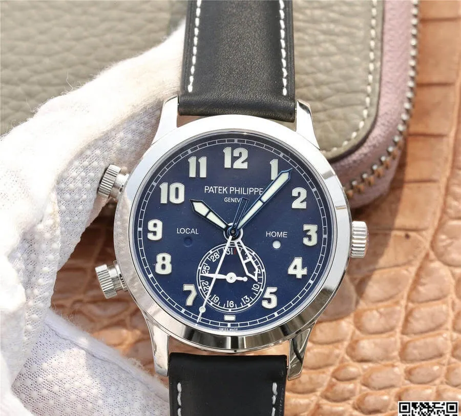 Patek Philippe Calatrava 5524G-001 GR Factory 1:1 Best Edition Replica Watch Stainless Steel Bezel