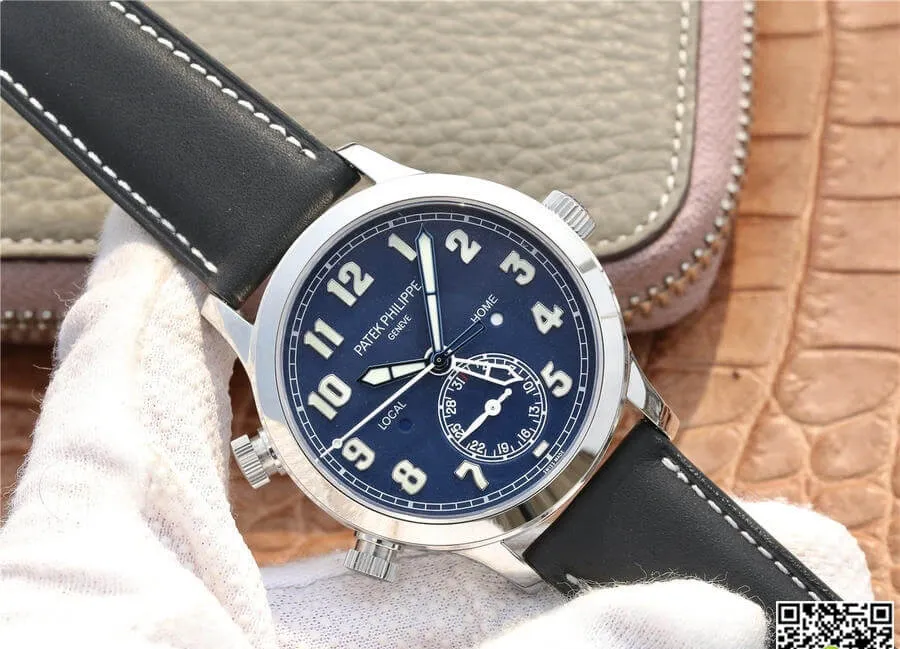 Patek Philippe Calatrava 5524G-001 GR Factory 1:1 Best Edition Replica Watch Stainless Steel Bezel