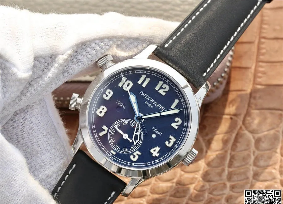 Patek Philippe Calatrava 5524G-001 GR Factory 1:1 Best Edition Replica Watch Stainless Steel Bezel