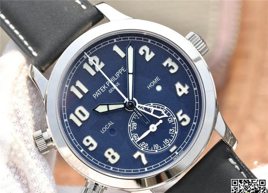Patek Philippe Calatrava 5524G-001 GR Factory 1:1 Best Edition Replica Watch Stainless Steel Bezel