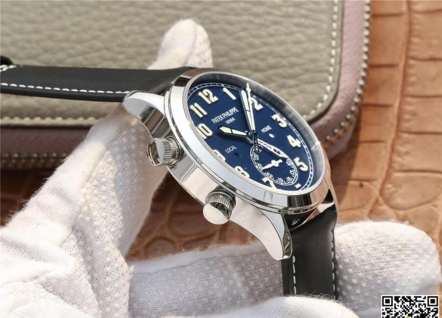 Patek Philippe Calatrava 5524G-001 GR Factory 1:1 Best Edition Replica Watch Stainless Steel Bezel
