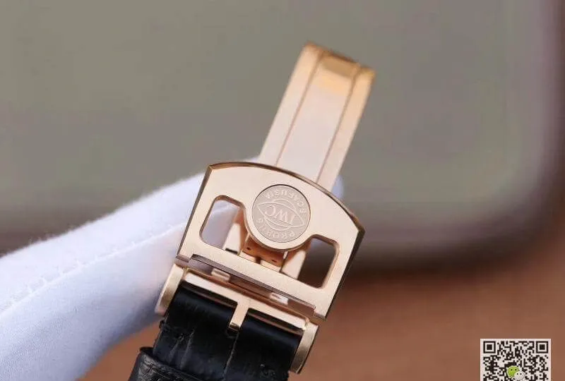 IWC Portuguese IW504210 Tourbillon 18K Rosegold 1:1 Best Edition Replica Watch Swiss automatic complicated tourbillon movement