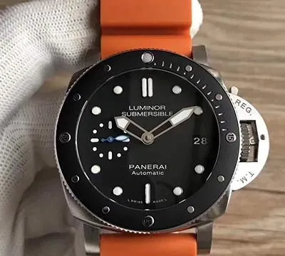 Panerai Luminor Submersible PAM1389 VS Factory 1:1 Best Edition Replica Watch Swiss ETA P9010 Yellow Strap