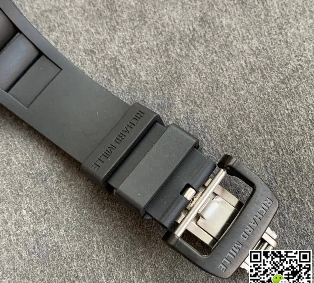 Richard Mille RM055 KV Factory 1:1 Best Edition Replica Watch V2 Black Ceramic Skeleton Dial