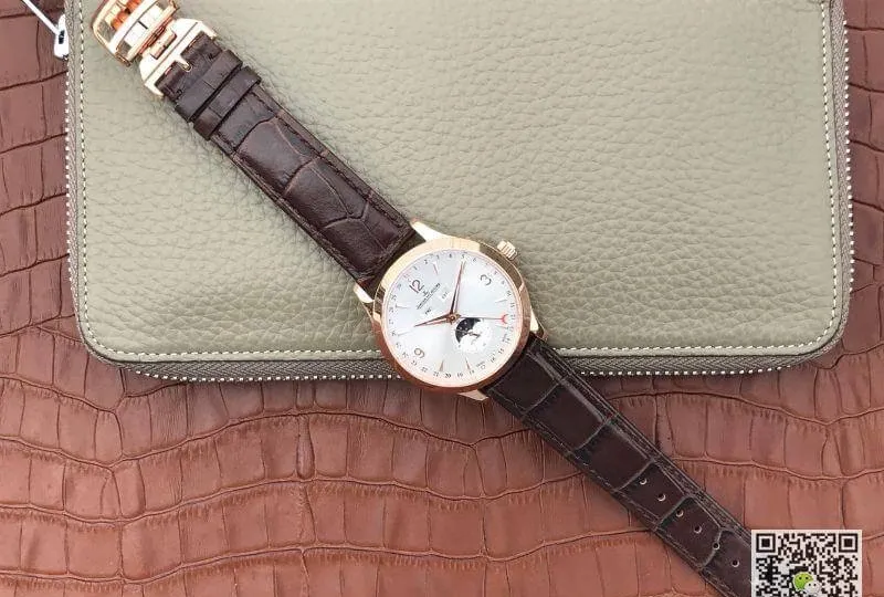 Jaeger-LeCoultre Master Calendar 1552520 KM Factory 1:1 Best Edition Replica Watch Swiss ETA866 Silver Dial