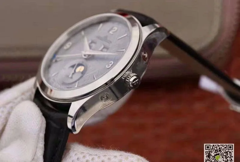 Jaeger-LeCoultre Master Calendar 1558420 OM factory 1:1 Best Edition Replica Watch Swiss ETA866 Silver Dial