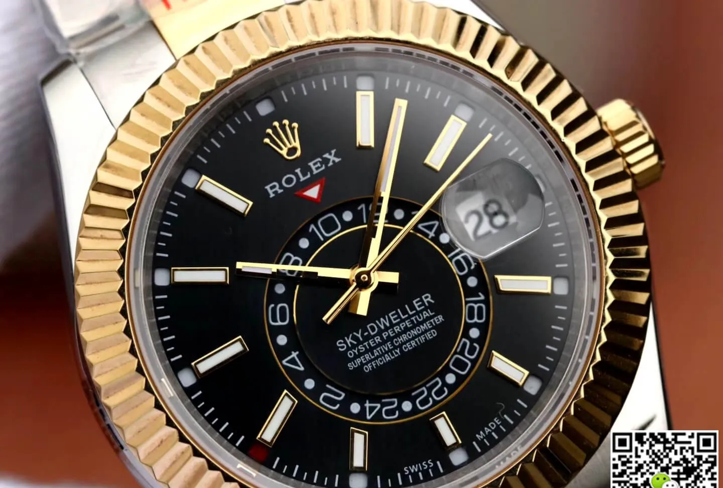 Rolex Sky Dweller M326933-0002 Noob Factory 1:1 Best Edition Replica Watch 904L Stainless Steel