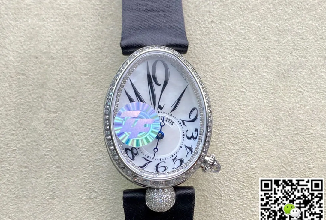 Breguet Reine De Naples 8928BB 5W 944 DD0D3L ZF Factory 1:1 Best Edition Replica Watch Diamond-Set Bezel